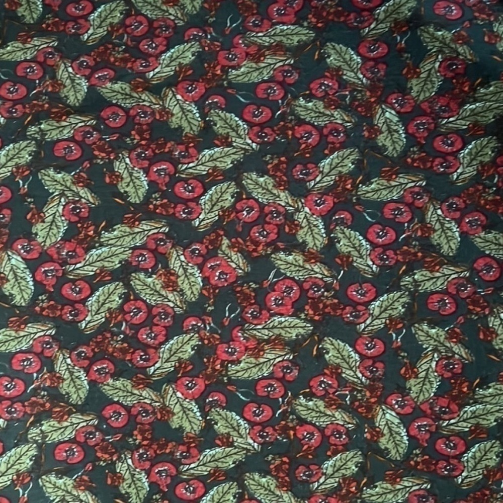 NEW!! Short Sleeve T-Shirt Julia Dress LuLaRoe size XXS Holly Berries - Picture 9 of 10